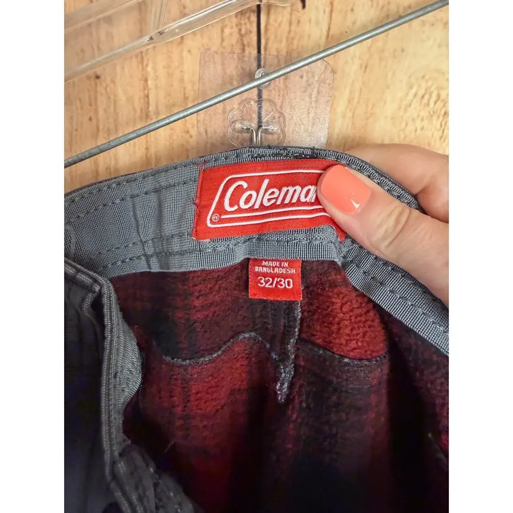 Coleman Fleece Lined Work Utility Pants Men's Size 32X30 NEW